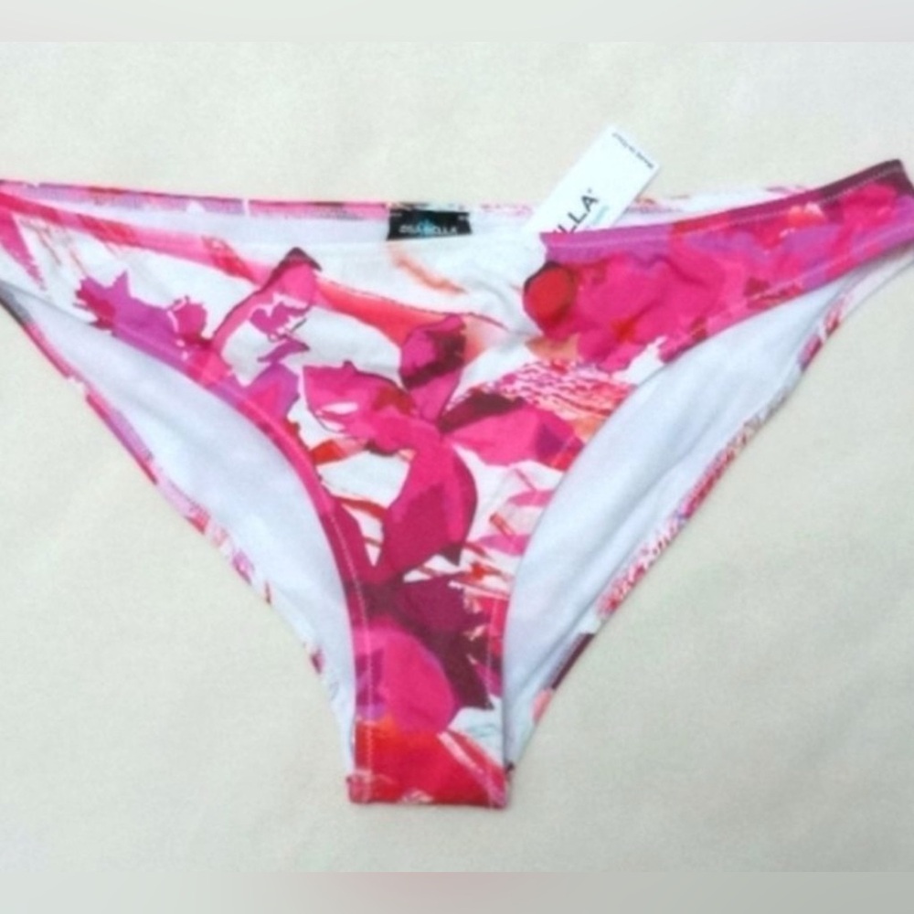 NWT Cosabella Mare Annabella Iris Shell Pink Bikini Bottom, Large